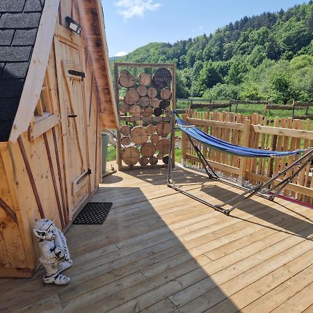 Les Cabanes Feeriques Du Cheix Saint-Diery Ngoại thất bức ảnh