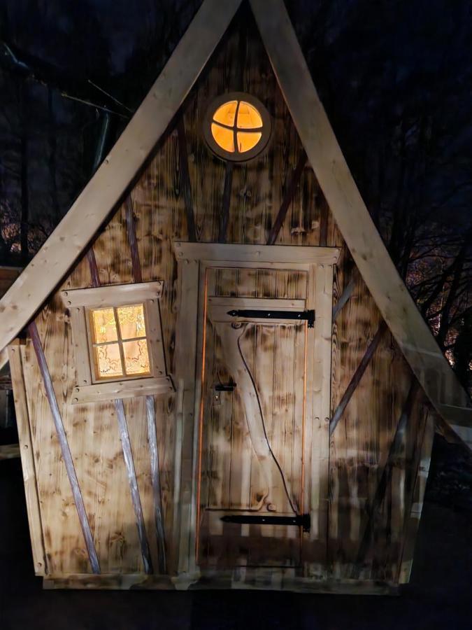 Les Cabanes Feeriques Du Cheix Saint-Diery Ngoại thất bức ảnh