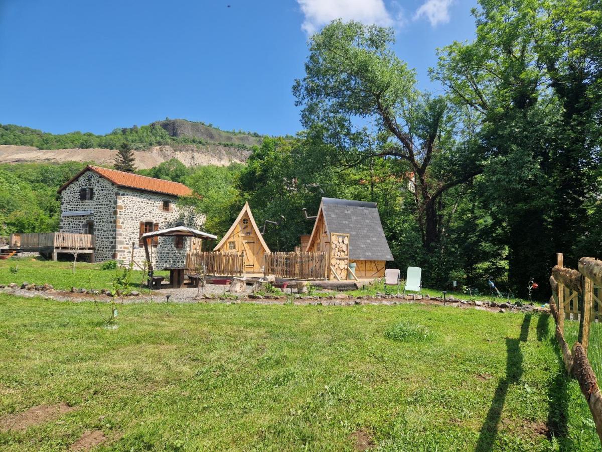 Les Cabanes Feeriques Du Cheix Saint-Diery Ngoại thất bức ảnh